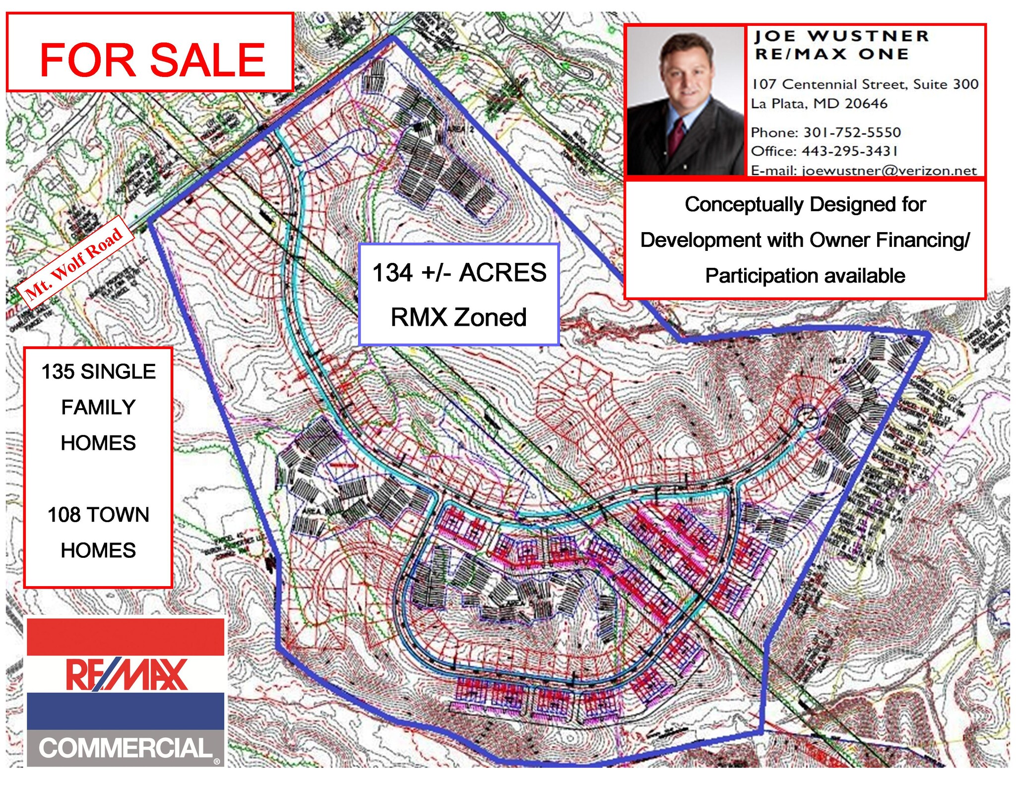 Mt. Wolf Rd, Mechanicsville, MD for Sale