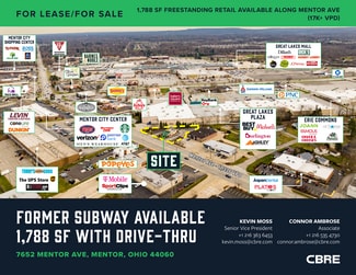Mentor, OH Retail - 7652 Mentor Ave Mentor, OH Retail - 7652 Mentor Ave