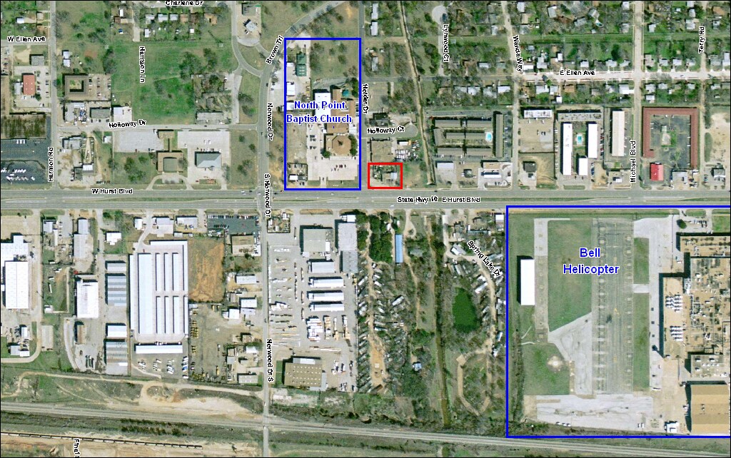 201 E Hurst Blvd Hurst, TX 76053 Land Property for Lease on