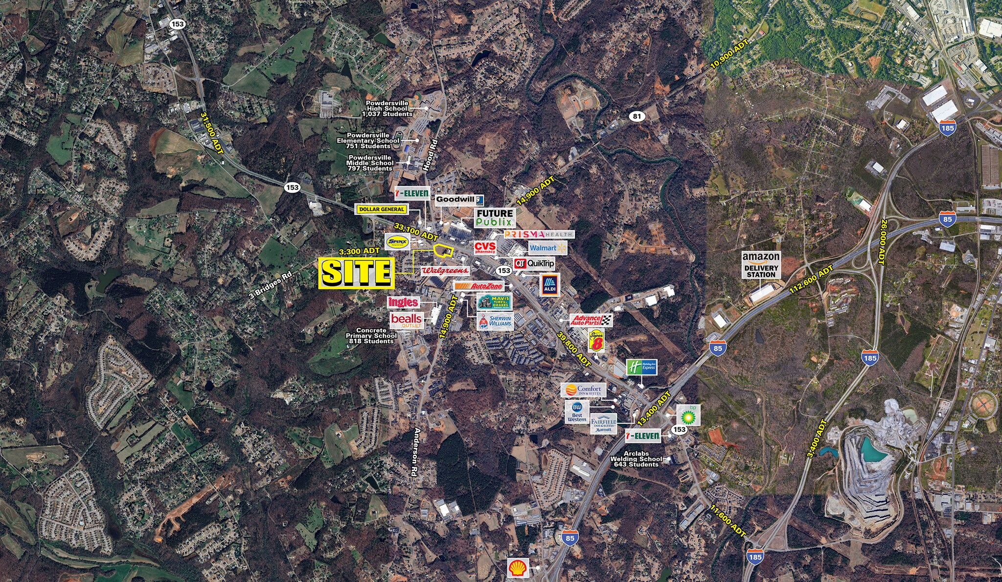 3529 Hwy 153, Powdersville, SC for Rent