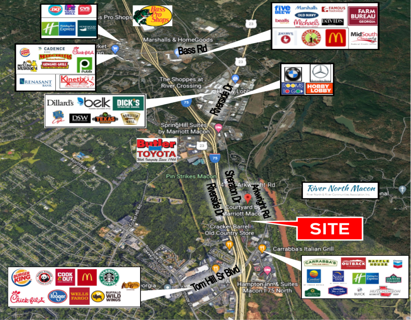 4090 Arkwright Rd, Macon-Bibb, GA for Sale