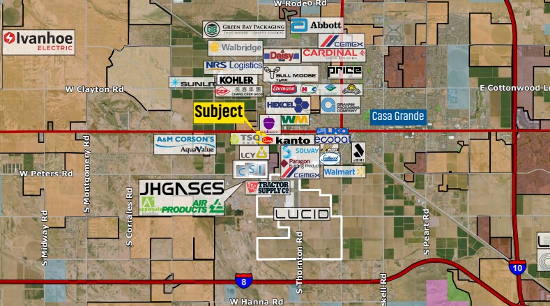 SEC Hwy 84 & Burris Road, Casa Grande, AZ for Sale