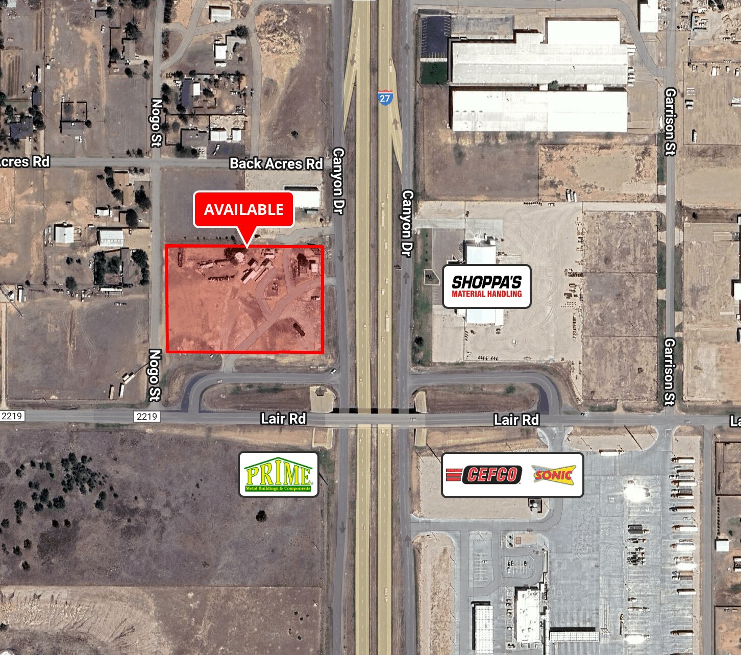 I-27 & FM 2219 NWC, Amarillo, TX for Sale