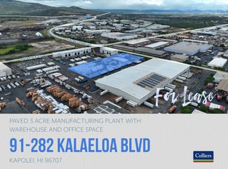 Kapolei, HI Industrial - 91-282 Kalaeloa Blvd Kapolei, HI Industrial - 91-282 Kalaeloa Blvd