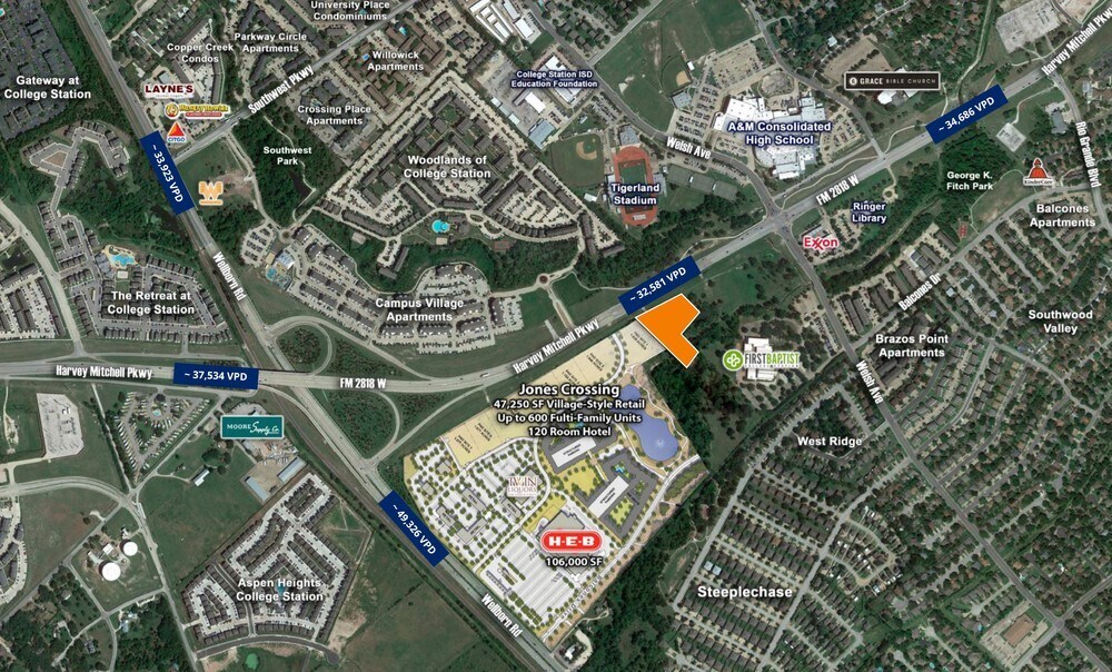 1726 Harvey Mitchell Pky, College Station, TX for Sale