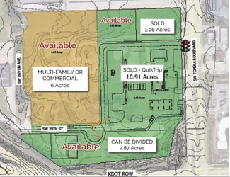 Topeka, KS Commercial Land - 3847 S Topeka Blvd