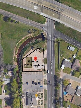 Del City, OK Commercial Land - 1101 S Sunnylane Rd