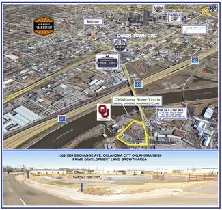 Oklahoma City, OK Commercial Land - 1501-1511 Exchange Ave