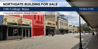 College Station, TX Storefront - 106 College Main