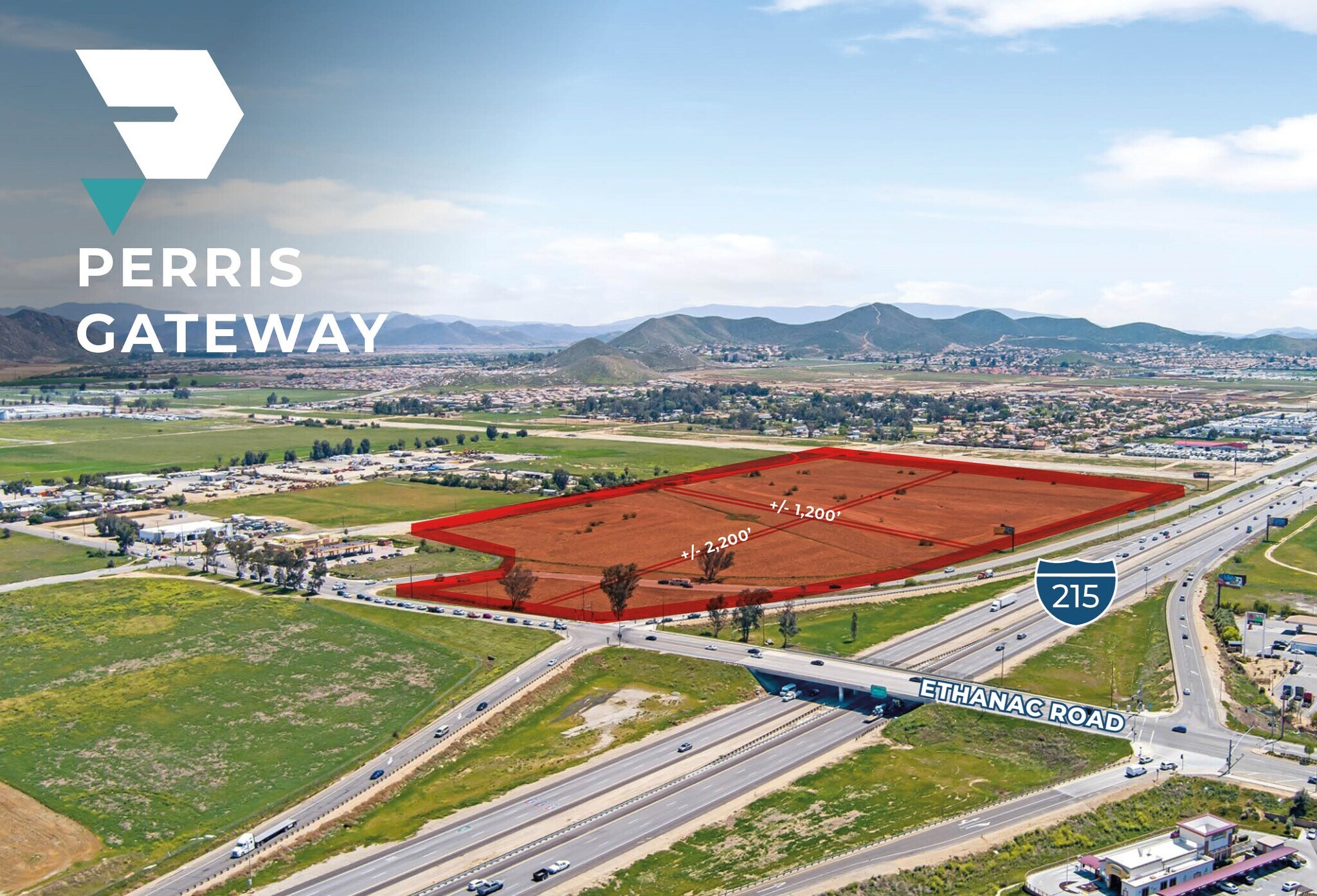 Ethanac Rd & I-215 Fwy, Perris, CA for Sale