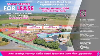 Dixon, CA Retail - 2650-2700 Plaza Court