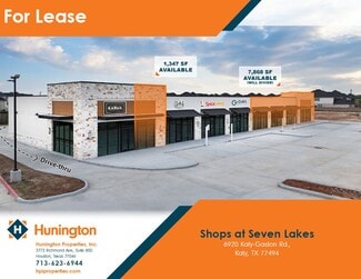 Katy, TX Retail - 6920 Katy Gaston Rd Katy, TX Retail - 6920 Katy Gaston Rd
