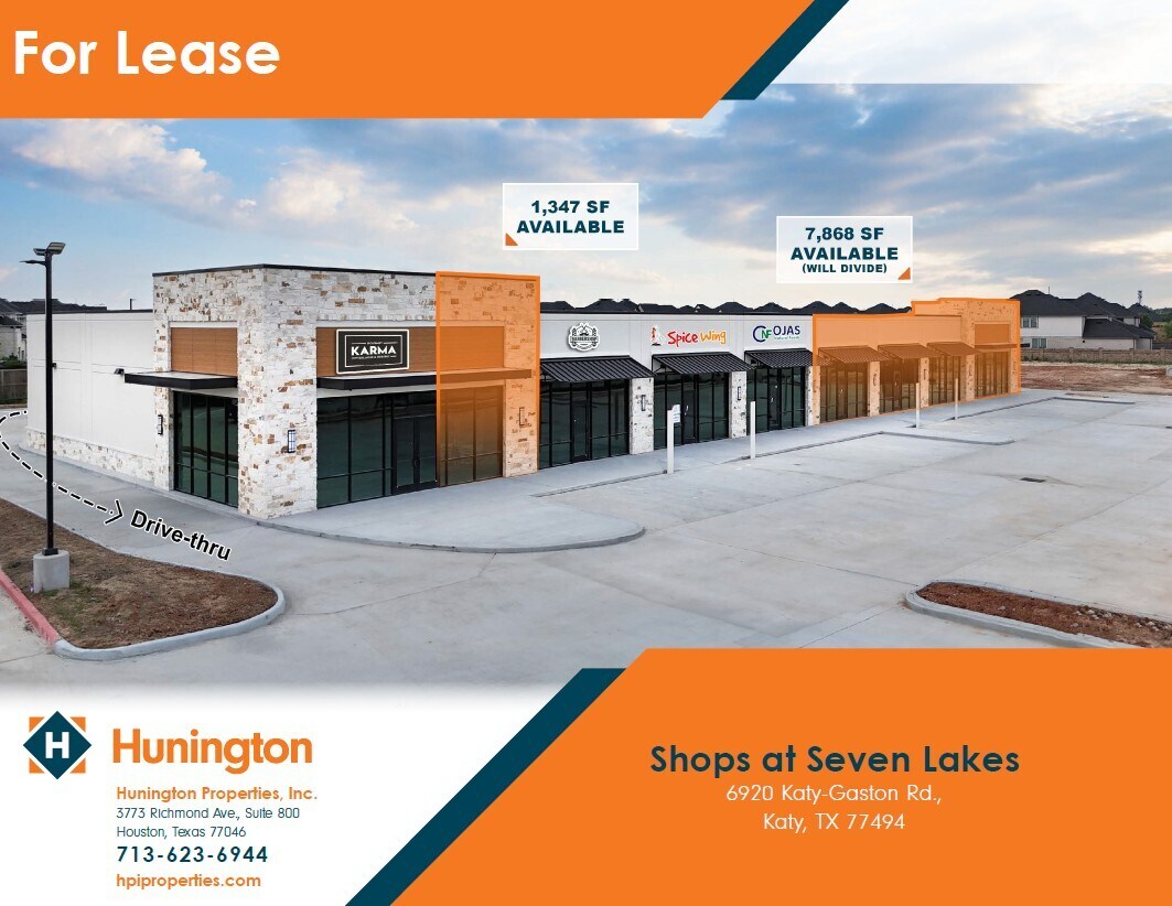 6920 Katy Gaston Rd, Katy, TX for Rent