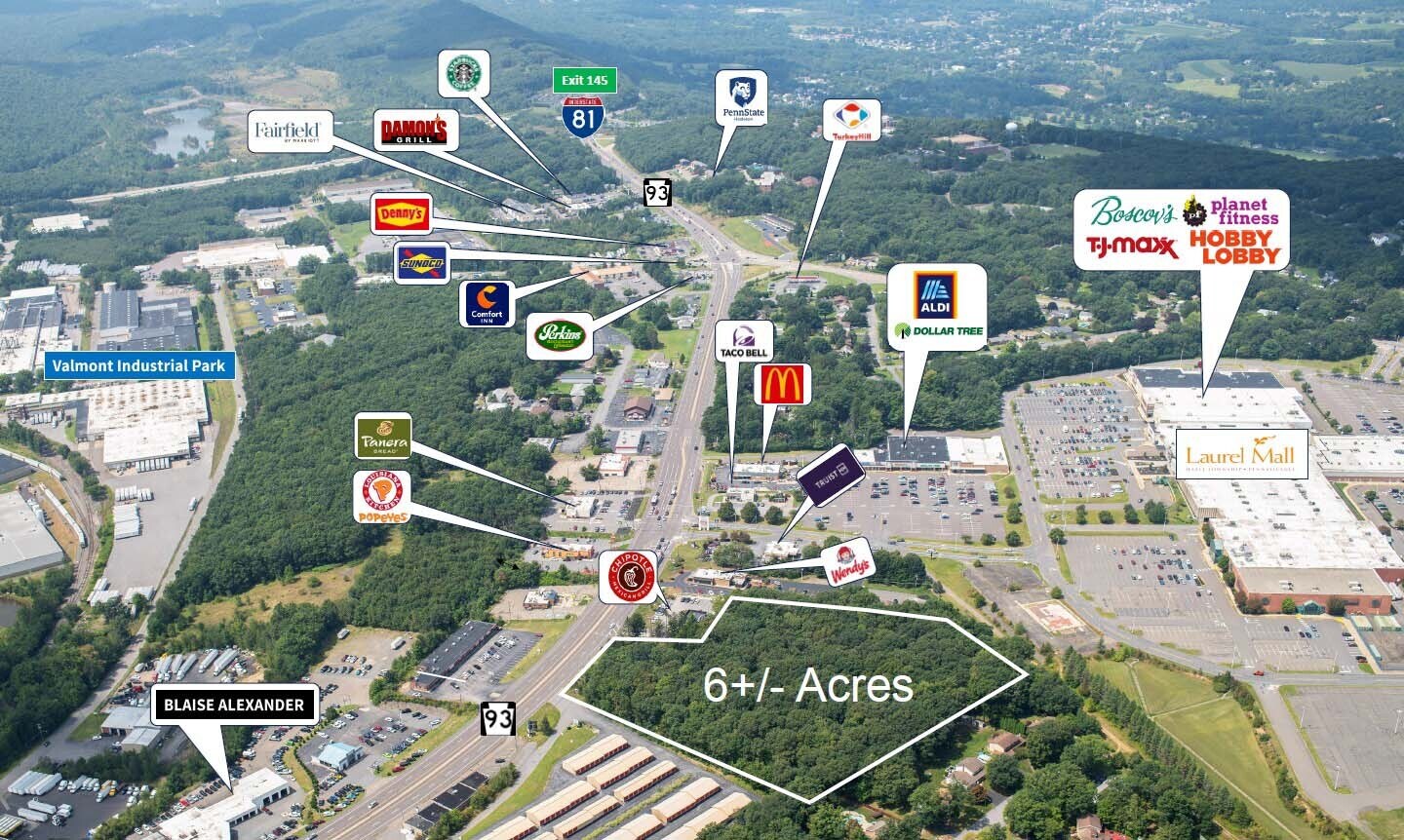 Route 93, Hazle Township, PA for Sale