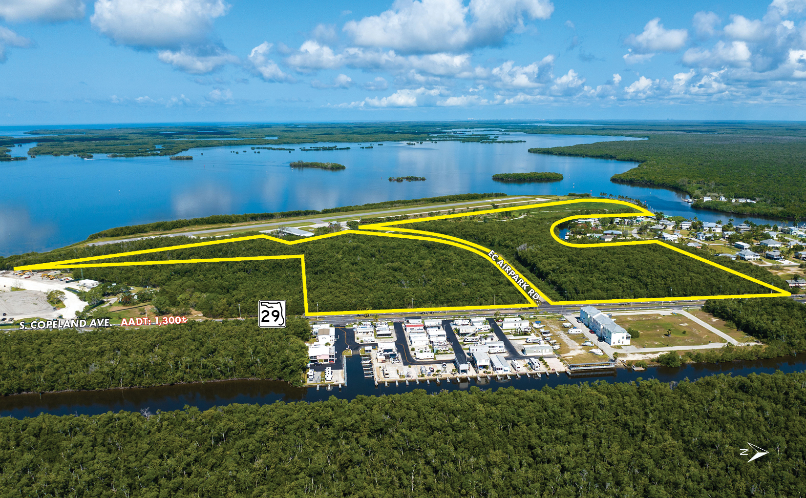 E.C. Airpark Road & Copeland Ave. S., Everglades City, FL for Sale