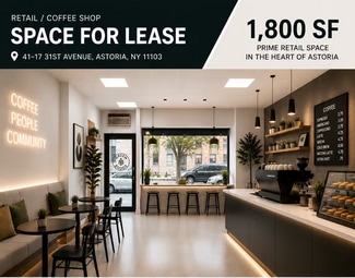 Astoria, NY Retail - 4117 31st Ave Astoria, NY Retail - 4117 31st Ave