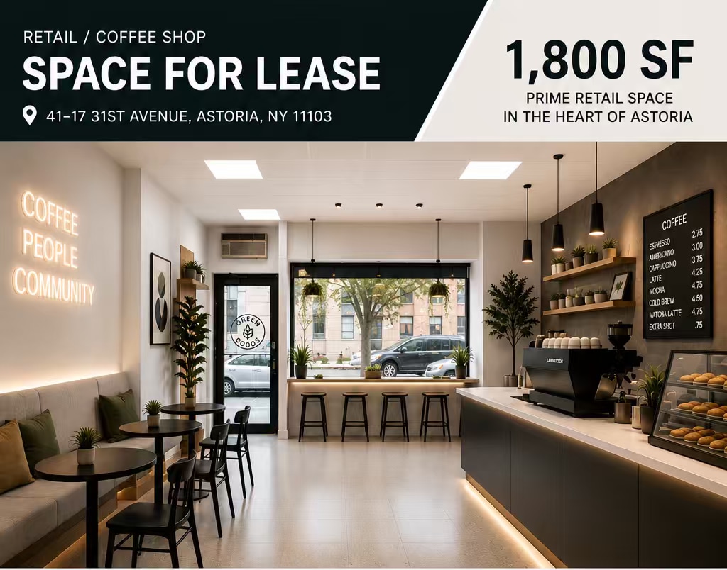 4117 31st Ave, Astoria, NY for Rent