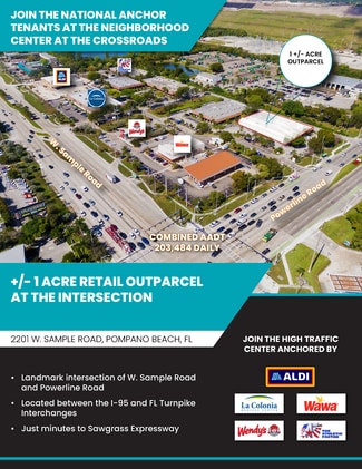 Pompano Beach, FL Commercial Land - 2201 W Sample Rd