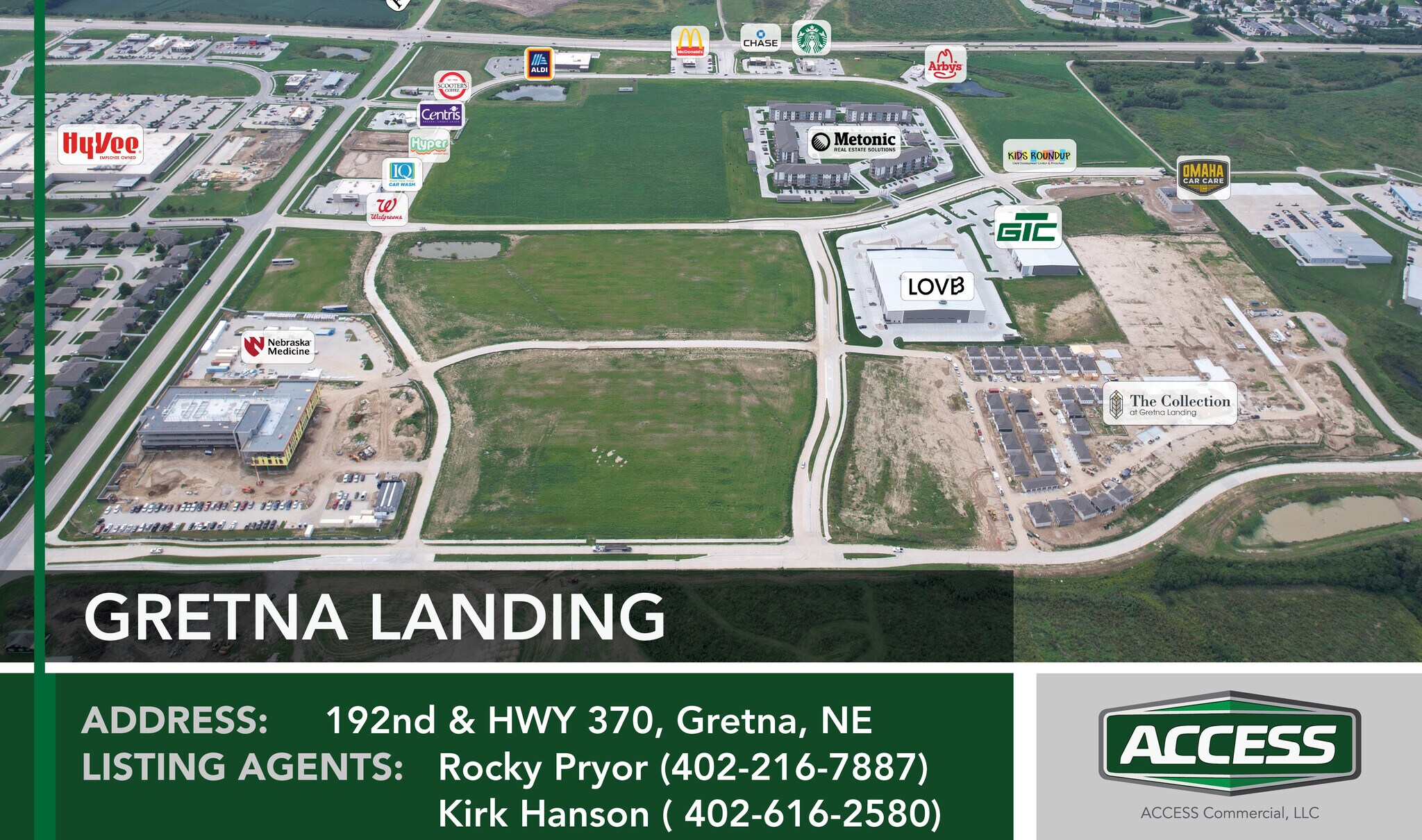 Highway 370, Gretna, NE for Sale