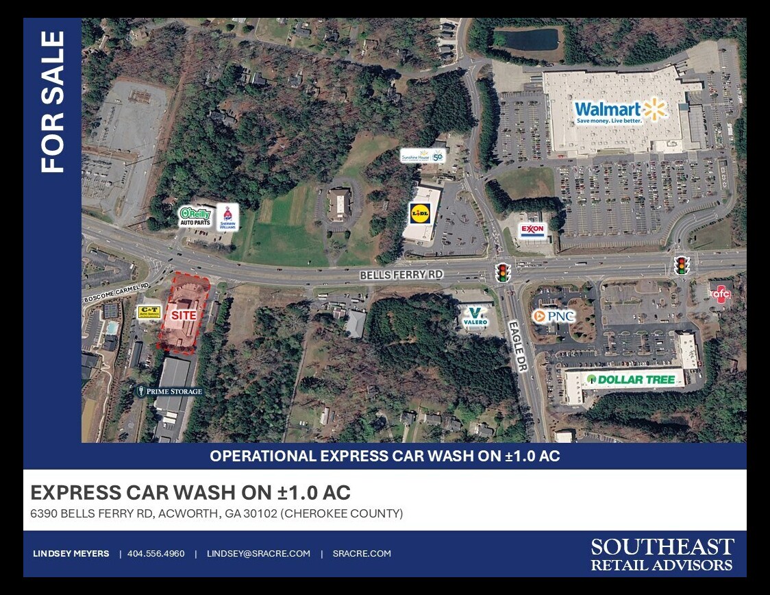 6390 Bells Ferry Rd, Woodstock, GA for Sale