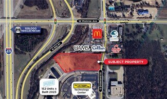 Lowell, AR Commercial Land - Commerce Creek Dr
