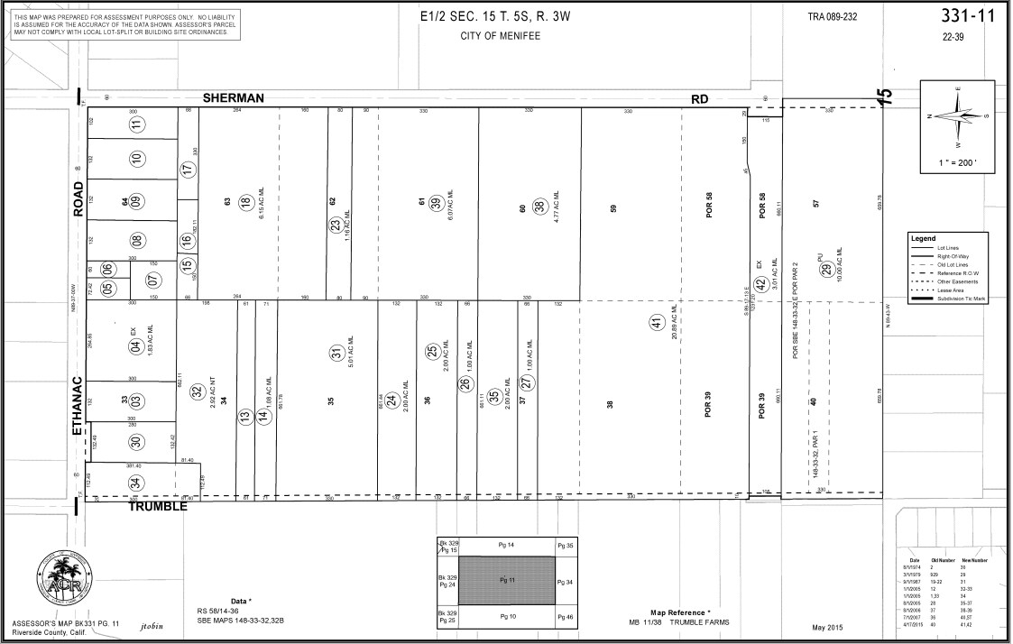 0 Ethanac, Menifee, CA for Sale