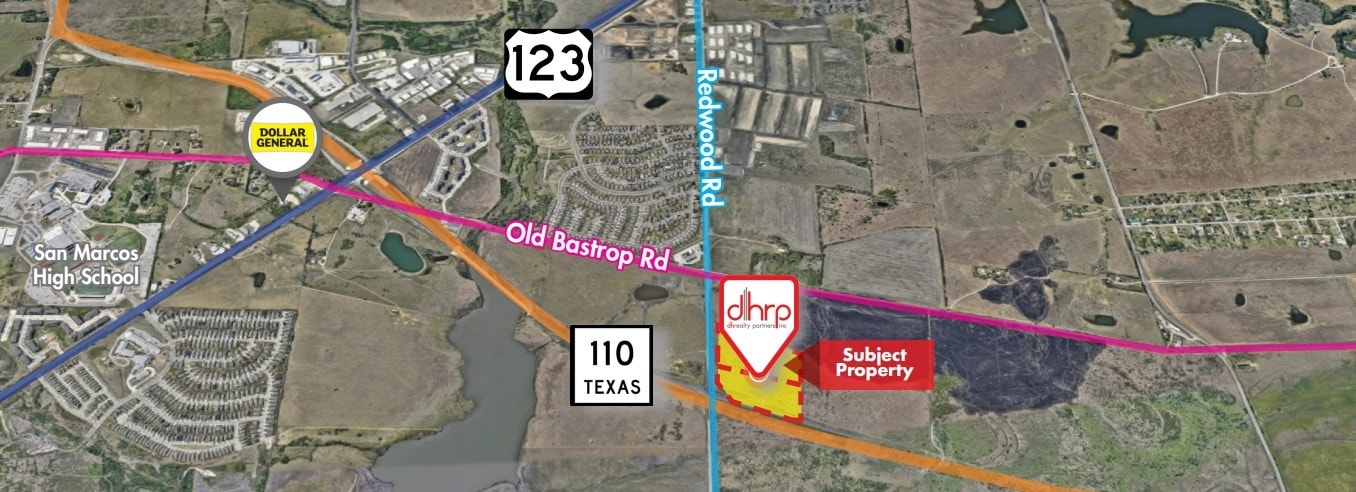 Redwood Rd @ Old Bastrop Road, San Marcos, TX for Sale