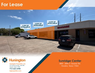 Houston, TX Retail - 3800-3890 S Gessner Dr