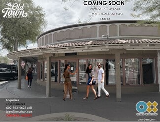 Scottsdale, AZ Retail - 7077-7087 E 5th Ave