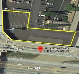 Corona, CA Commercial Land - 103 N Lincoln Ave Corona, CA Commercial Land - 103 N Lincoln Ave