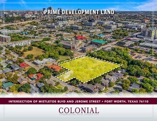 Fort Worth, TX Commercial Land - 2101-2121 W Magnolia Ave