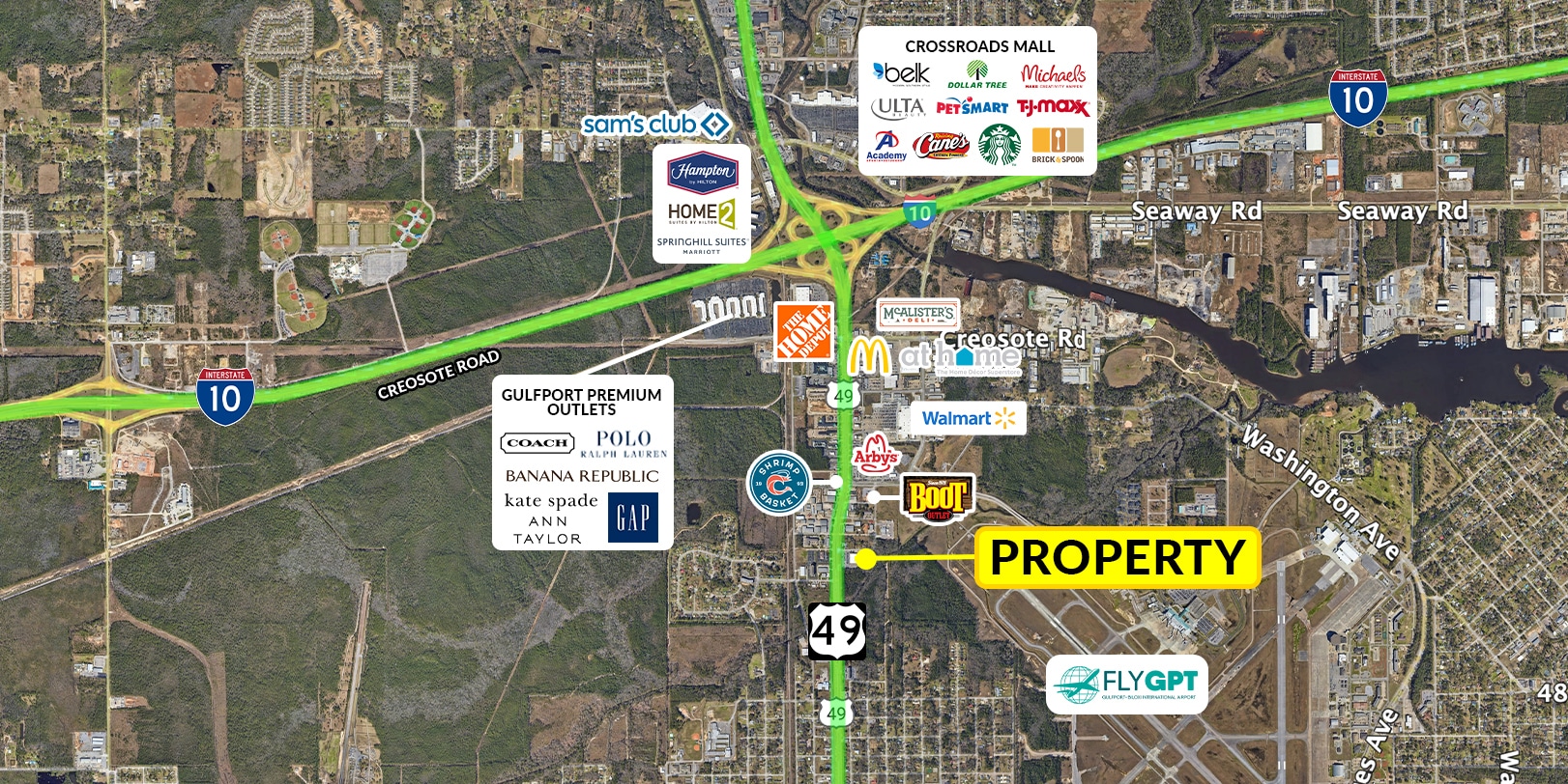 9120 Highway 49, Gulfport, MS for Sale