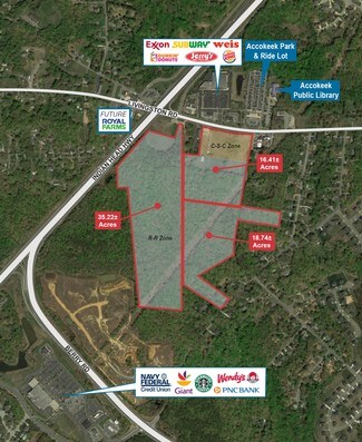 Accokeek, MD Commercial Land - Indian Head Hwy
