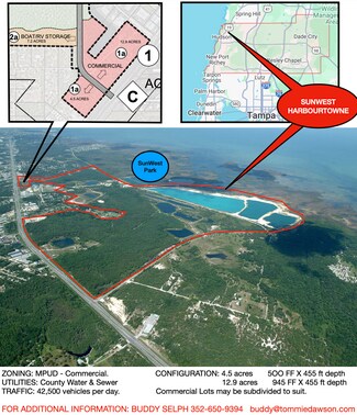 Hudson, FL Commercial Land - 00000000 U.S. 19