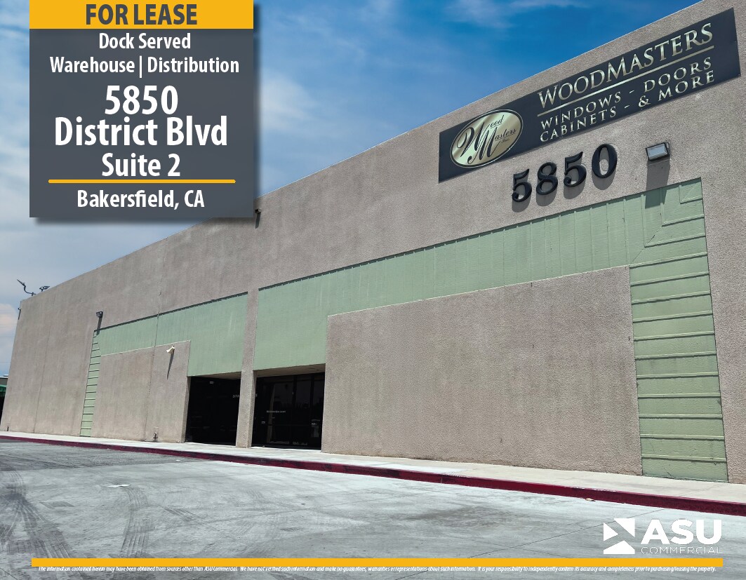 5850 District Blvd, Bakersfield, CA for Rent