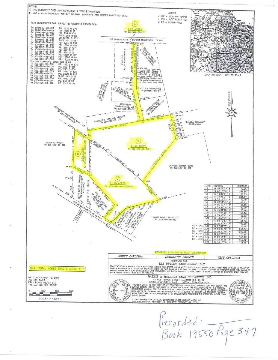 Leaphart Rd, West Columbia, SC for Sale