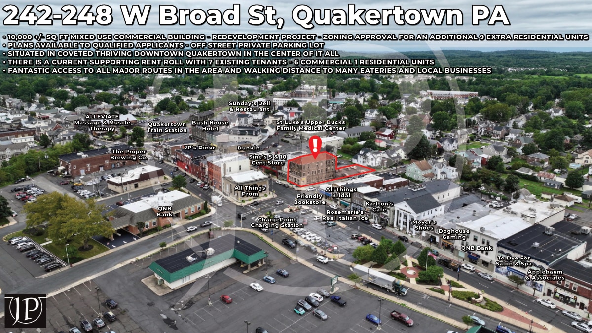 242-248 W Broad St, Quakertown, PA for Sale
