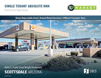 Scottsdale, AZ Service Station - 8646 E Frank Lloyd Wright Blvd