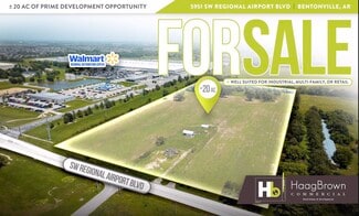 Bentonville, AR Commercial Land - 5951 SW Regional Airport Blvd Bentonville, AR Commercial Land - 5951 SW Regional Airport Blvd