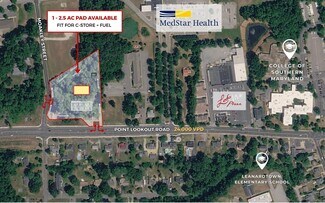 Leonardtown, MD Commercial Land - NEC Moakley St & Point Lookout Rd