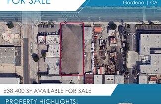 Gardena, CA Industrial Land - 1748 W El Segundo Blvd