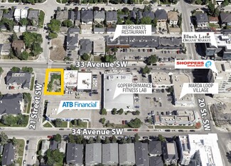 Calgary, AB Commercial Land - 2137 33 Ave SW