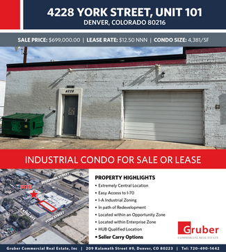 Denver, CO Warehouse - 4228-4238 York St