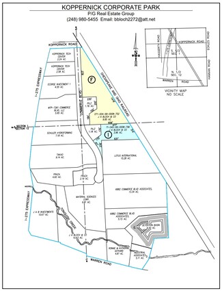 Canton, MI Industrial Land - Commerce Blvd