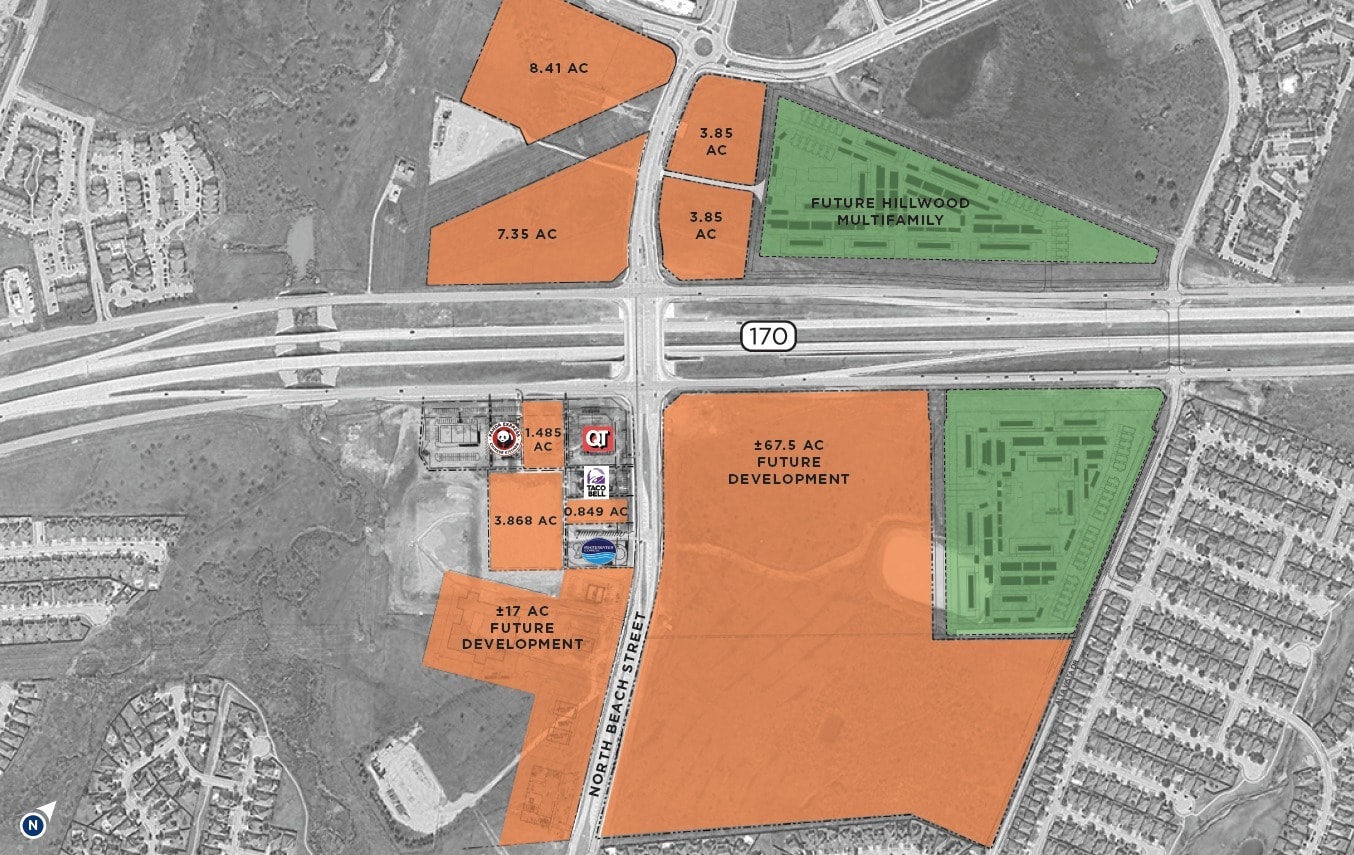 Pad Site 6 - Four Corners, Fort Worth, TX for Rent