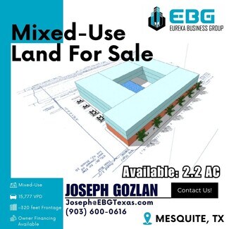 Mesquite, TX Commercial Land - 4737 Gus Thomasson Rd