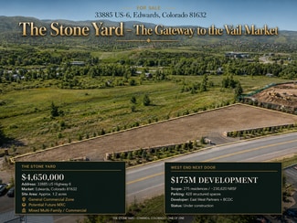 Edwards, CO Commercial Land - 33885 U.S. 6 Edwards, CO Commercial Land - 33885 U.S. 6