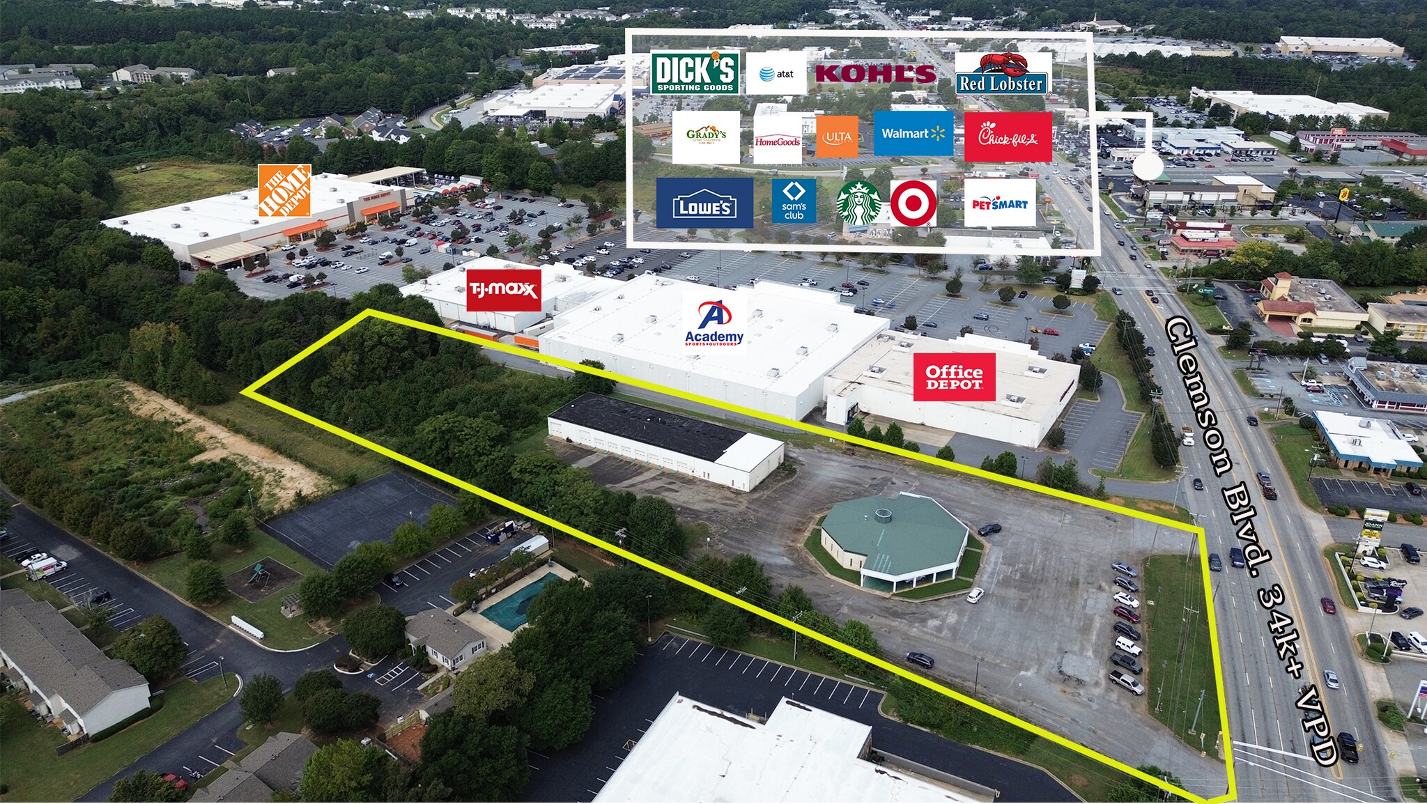 3415 Clemson Blvd, Anderson, SC for Sale