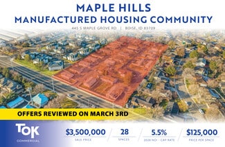 Boise, ID Manufactured Housing/Mobile Housing - 445 S Maple Grove Rd