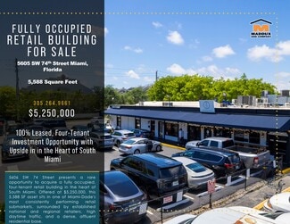 Miami, FL Retail - 5607 SW 74th St